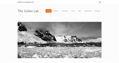 Desktop Screenshot of collenlab.org